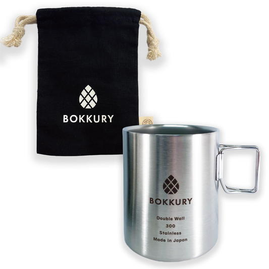 ステンレス・ダブルマグと収納袋のセット